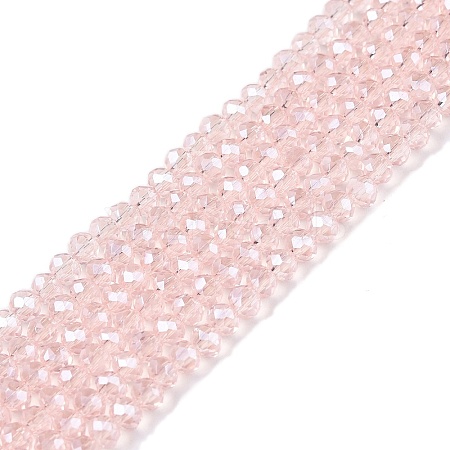 Electroplate Glass Beads Strands EGLA-A044-T2mm-A22-1