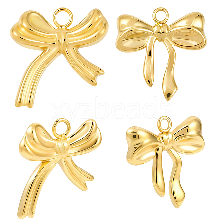 10Pcs 2 Styles 304 Stainless Steel Pendants STAS-BBC0007-91-1