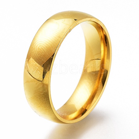 304 Stainless Steel Finger Rings RJEW-F110-13G-7-1