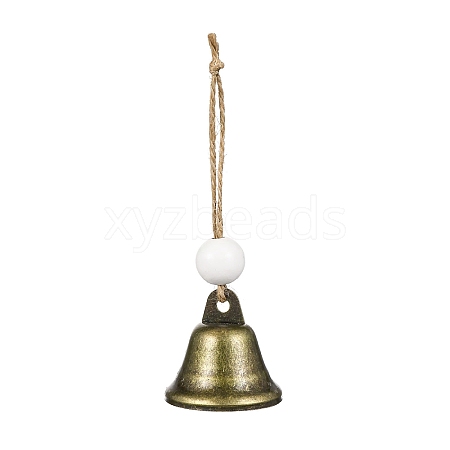 Iron Bell Hanging Ornaments HJEW-JM02438-1