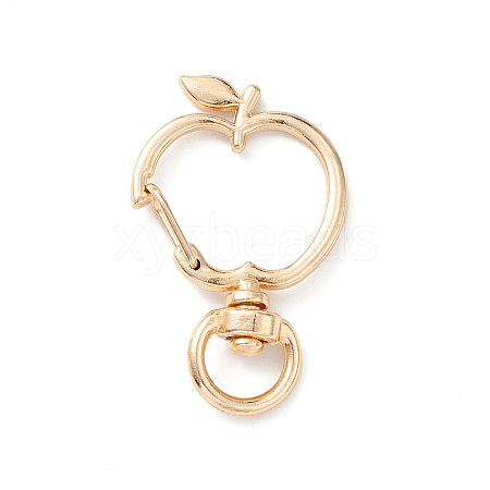 Apple Alloy Swivel Clasps FIND-L012-02KCG-1