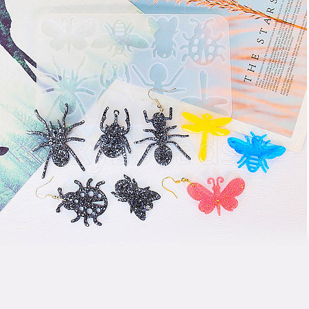 Insects DIY Pendant Silicone Molds SIL-F010-04-1