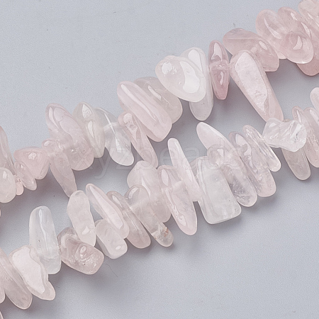 Natural Rose Quartz Beads Strands G-S338-17-1