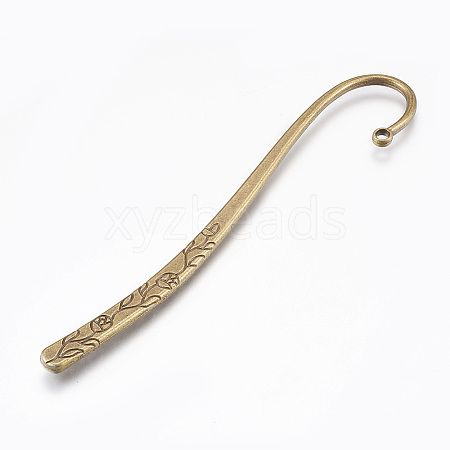 Tibetan Style Alloy Bookmarks Findings PALLOY-E449-11AB-1