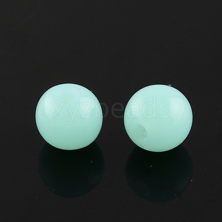 Fluorescent Acrylic Beads MACR-R517-6mm-06-1