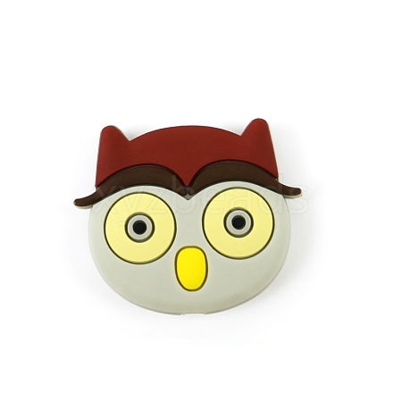 Owl Silicone Beads PW-WG5C6D4-04-1