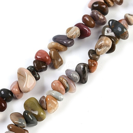 Natural Alashan Agate Beads Strands G-G905-18-1