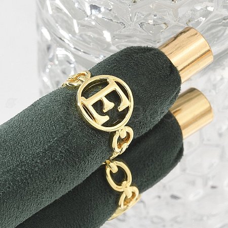 Brass Open Cuff Rings for Women RJEW-K289-01G-E-1