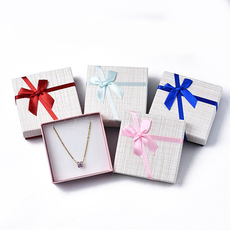 Cardboard Jewelry Set Box CBOX-T004-07-1