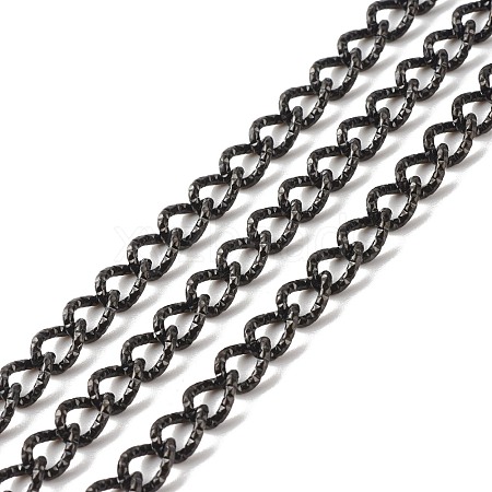 304 Stainless Steel Curb Chains CHS-E005-01EB-1