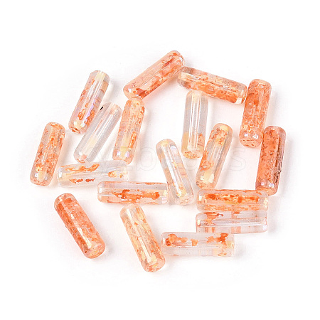 Picasso Transparent Glass Bugle Beads SEED-N010-02A-05-1