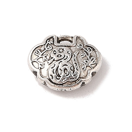 Tibetan Style Alloy Charms TIBE-Q090-17AS-1