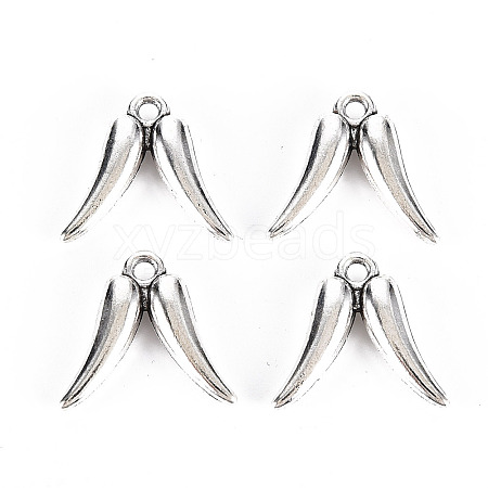 Tibetan Style Alloy Charms LS-TIBE-S323-116AS-RS-1