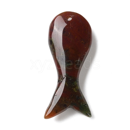 Natural Indian Agate Pendants GG-K001-01A-1