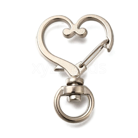 Alloy Swivel Clasps FIND-A045-01B-P-1