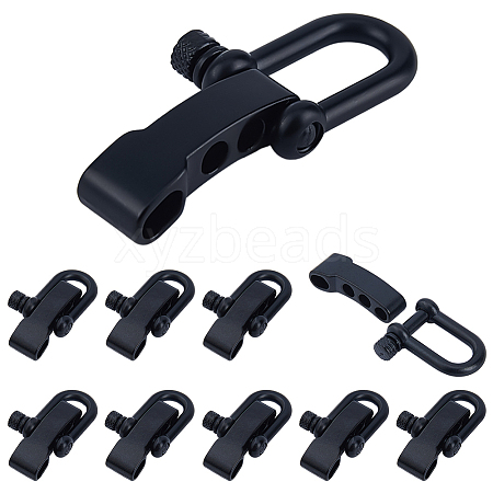 10 Bags Alloy Shackle Clasps FIND-DC0008-38EB-1