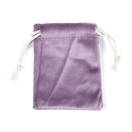 Velvet Jewelry Drawstring Storage Pouches TP-Q001-01B-1