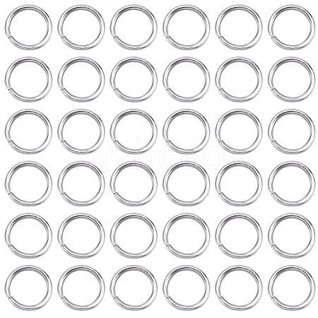 SOFPLATE 304 1000pcs Stainless Steel Open Jump Rings STAS-SP0001-71C-1