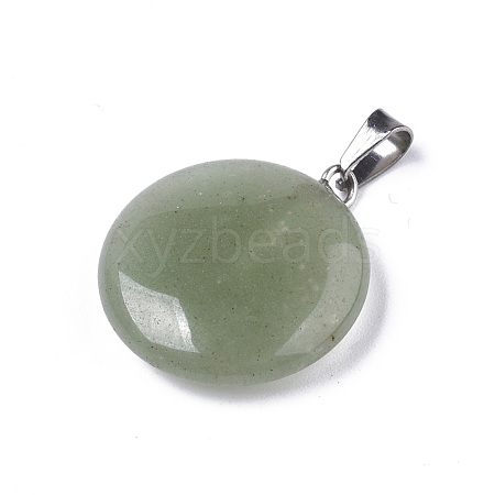 Synthetic Green Aventurine Pendants G-R470-008-1