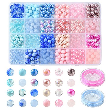 DIY Candy Color Bracelet Making Kit DIY-YW0007-11-1