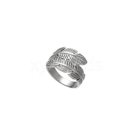 DIY fashionable stainless steel ring with non fading color PQ6554-3-1