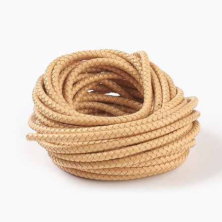 Braided Leather Cord WL-F009-B10-6mm-1