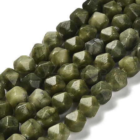 Natural Chinese Jade Southern Jade Beads Strands G-G203-08G-1