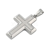 304 Stainless Steel Pendants STAS-G346-52P-2