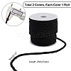   2Rolls 2 Colors 3-ply Polyester Rope OCOR-PH0001-56-5