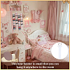10Pcs Polyester Hairpin Hair Clip Holder Storage Organizer Hanging Ribbon HJEW-FG00049-5