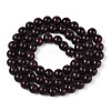 Dyed Natural Mashan Jade Round Beads Strands G-T139-6mm-67I-3