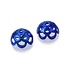 UV Plated ABS Bead Caps OACR-D316-04B-02-2