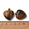 Natural Tiger Eye Pendants G-G287-01G-06-3