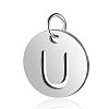 Non-Tarnish 304 Stainless Steel Charms A-STAS-S105-T514S-U-1