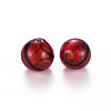 Transparent Handmade Blown Glass Globe Beads GLAA-T012-30B-2