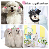 Olycraft 18 Style Easter Theme Adjustable Cat Dog Bowknot Collars AJEW-OC0003-81-6