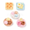 Opaque Resin Breakfast Decoden Cabochons CRES-M036-05-1