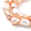 Natural Cultured Freshwater Pearl Beads Strands PEAR-P062-28H-4