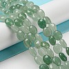 Natural Green Aventurine Beads Strands G-M420-D02-01-2