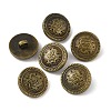 1-Hole ABS Plastic Shank Buttons BUTT-WH0015-69B-1