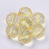 Transparent Acrylic Beads TACR-Q254-10mm-V-2