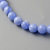 Natural Dyed Blue Lace Agate Beads Strands G-WH0016-42A-2