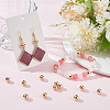 40Pcs Brass Beads KK-BBC0011-43-4