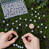 150Pcs Craft Style Acrylic Beads SACR-UN0001-03-4