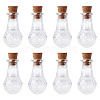 10Pcs Clear Glass Wishing Bottles AJEW-TA0002-85A-3