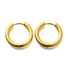 304 Stainless Steel Hoop Earrings for Women EJEW-M068-15A-G-4