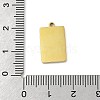 304 Stainless Steel Enamel Pendants STAS-U039-10G-3