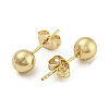 Brass Ear Studs EJEW-P261-01B-G-2