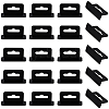 80Pcs Rectangle PP with PE Hanging Tabs KY-CP0001-35A-1