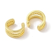 Brass Cuff Earrings for Women EJEW-I305-17G-2